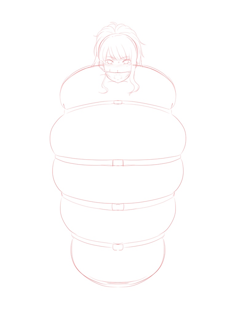 リクエスト絵 色んな拘束される風野灯織