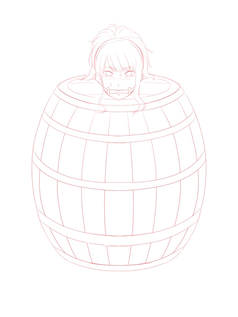 リクエスト絵 色んな拘束される風野灯織