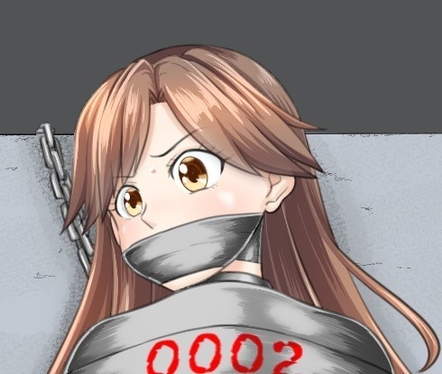 リクエスト絵 拘束された朝潮と荒潮