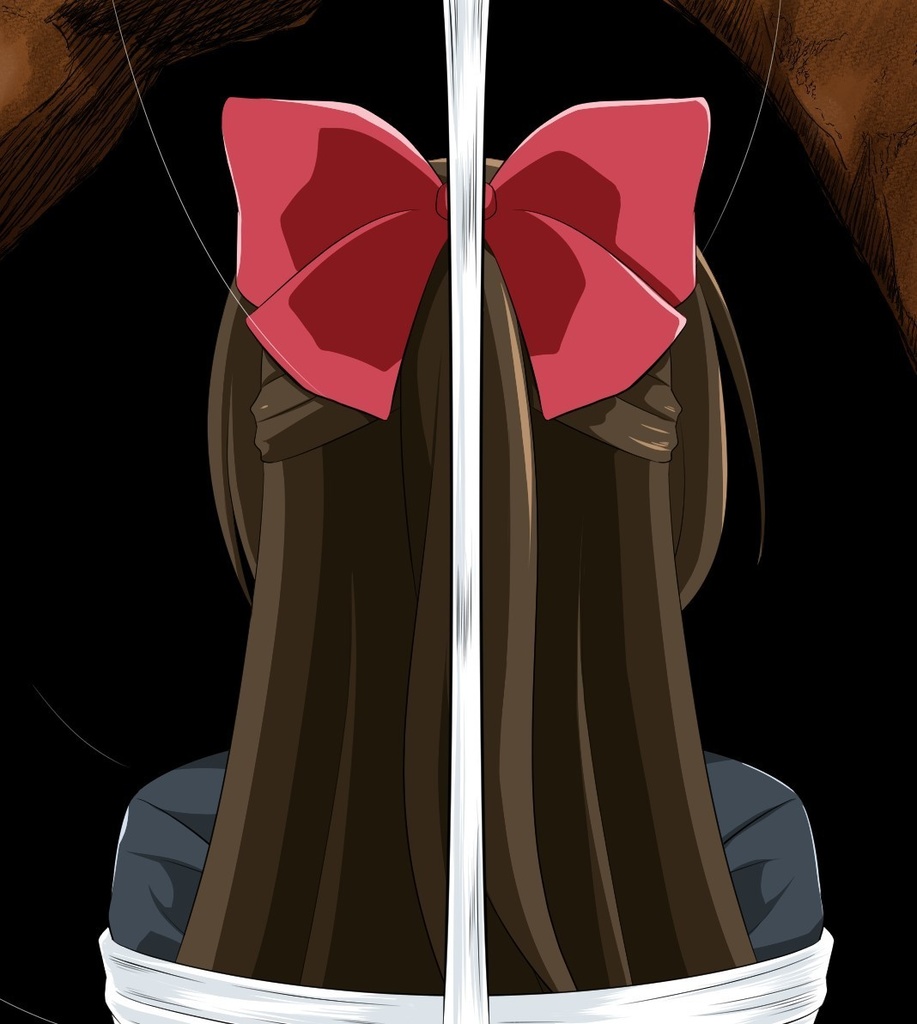 リクエスト絵 蜘蛛糸拘束される桜坂しずくと優木せつ菜