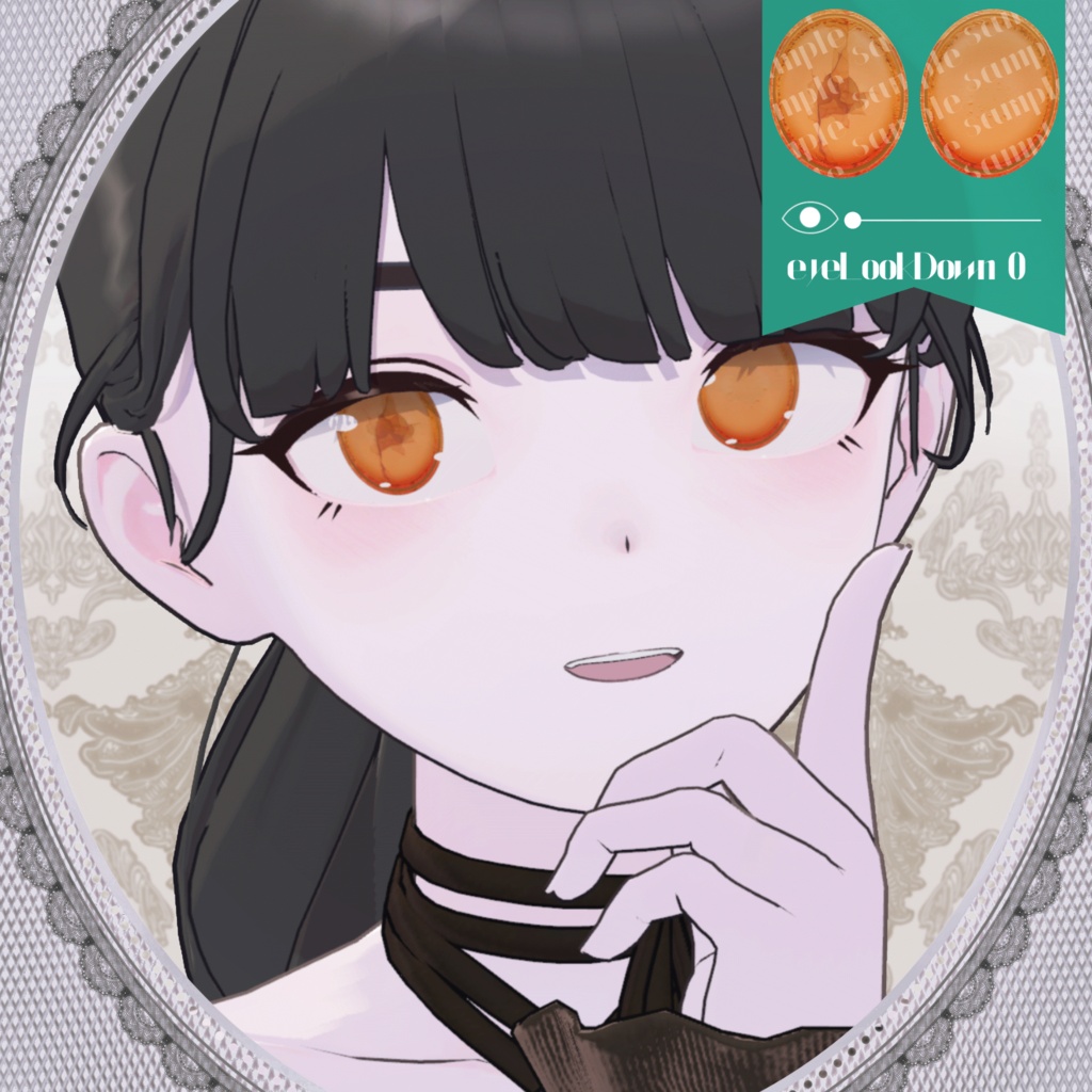 【Lapwing】Cracked macarons eye texture &face texture