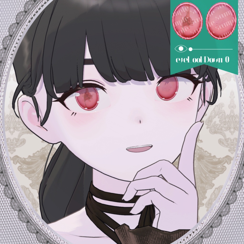 【Lapwing】Cracked macarons eye texture &face texture
