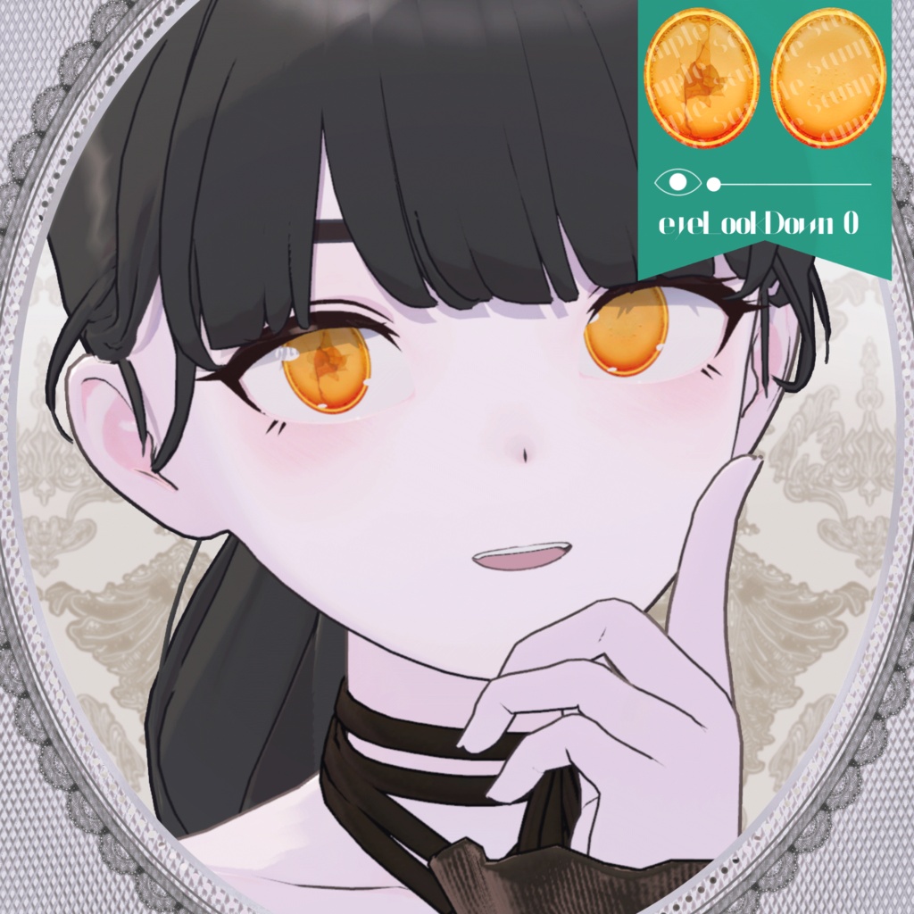 【Lapwing】Cracked macarons eye texture &face texture
