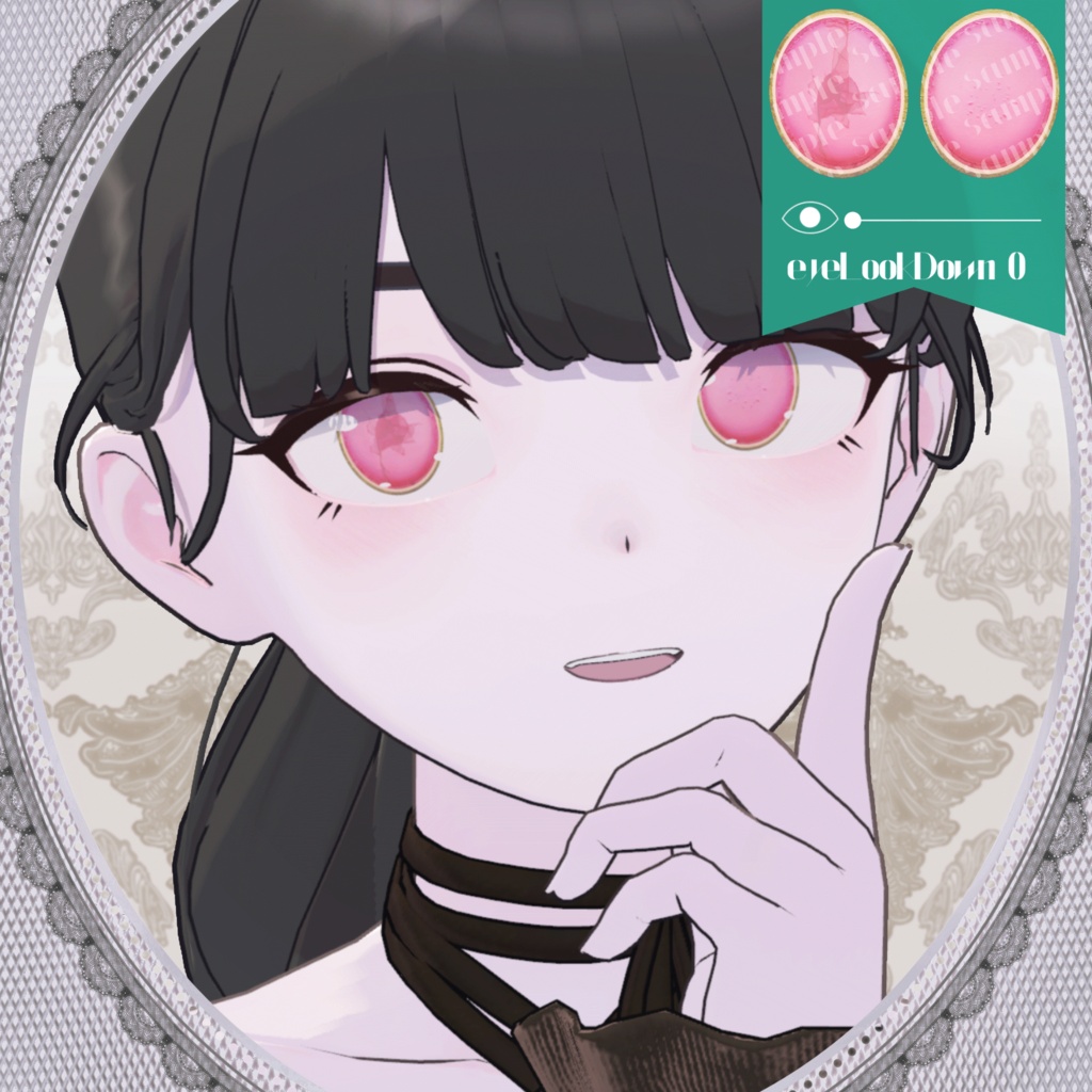 【Lapwing】Cracked macarons eye texture ＆face texture