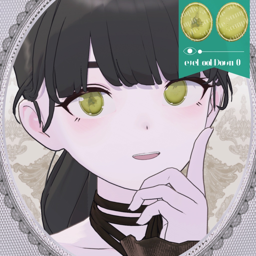 【Lapwing】Cracked macarons eye texture &face texture