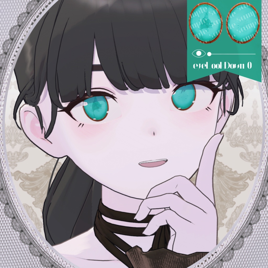 【Lapwing】Cracked macarons eye texture &face texture