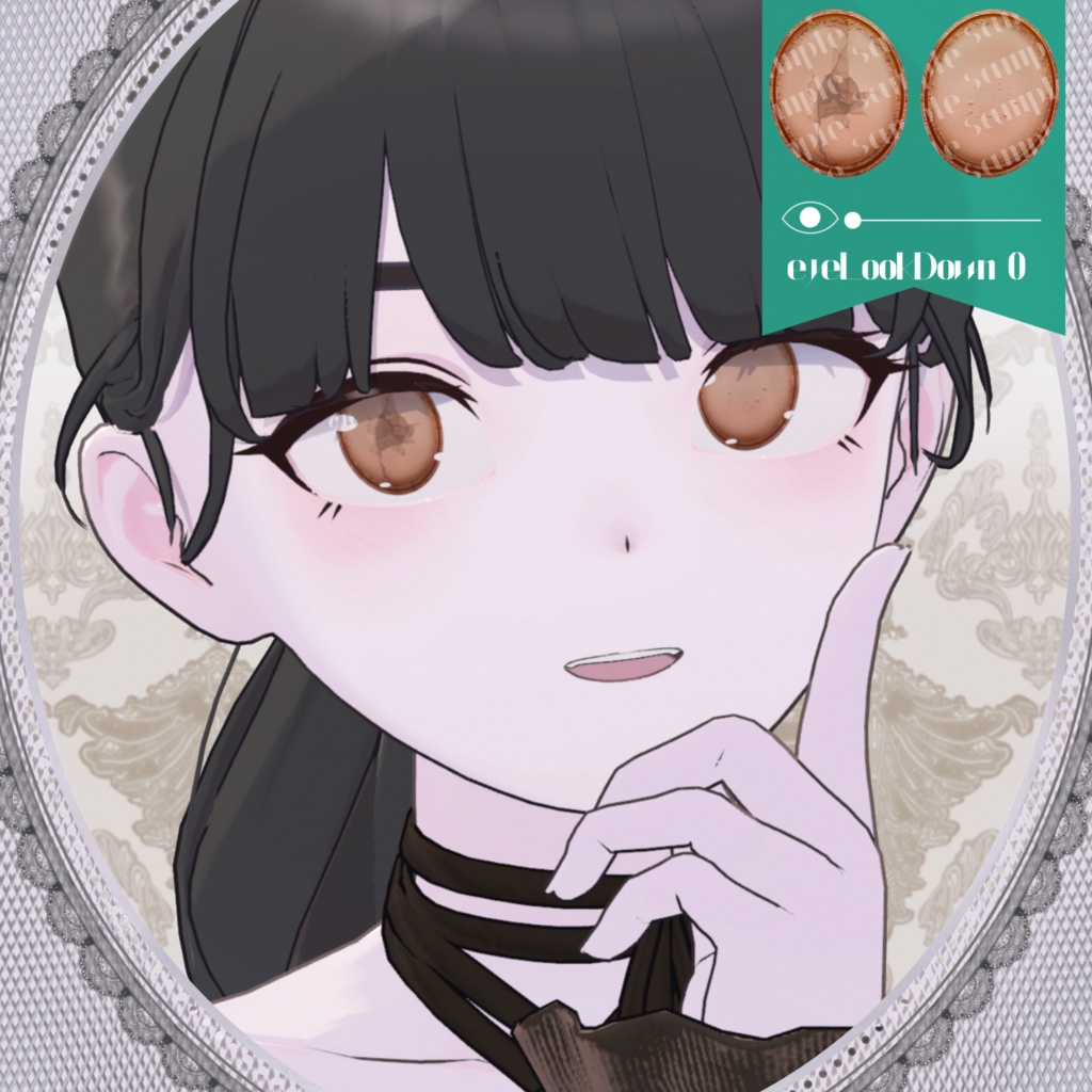 【Lapwing】Cracked macarons eye texture &face texture