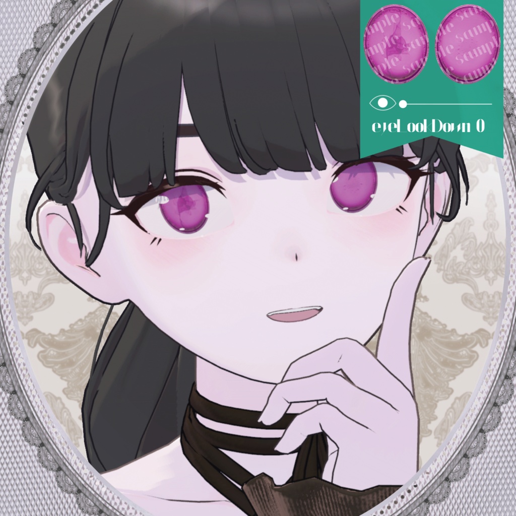 【Lapwing】Cracked macarons eye texture &face texture