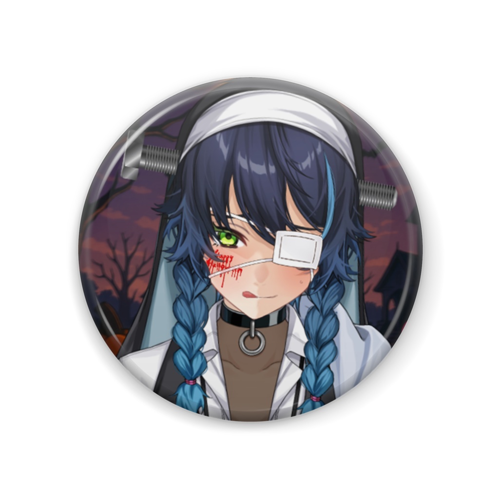 ハロウィン缶バッチ/シスター・ドラ