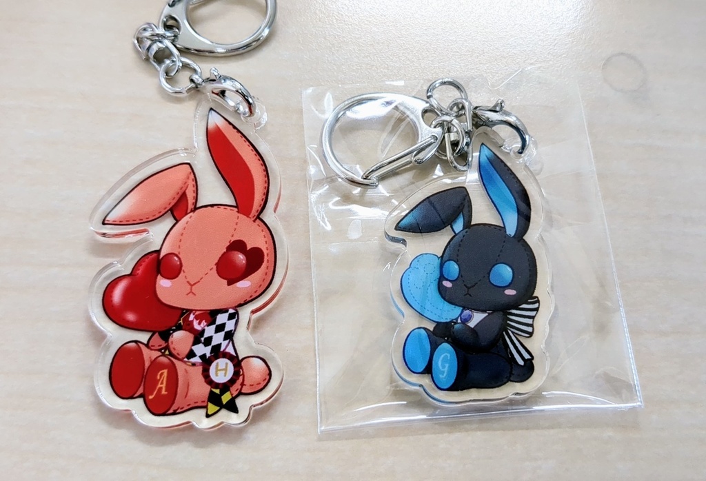うさぬい アクリルキーホルダー