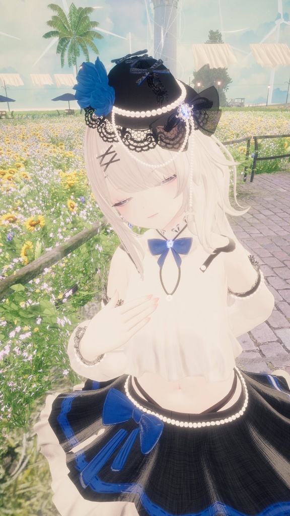 Nocturne Rose|透け感マテリアル追加🌹【14アバター対応】