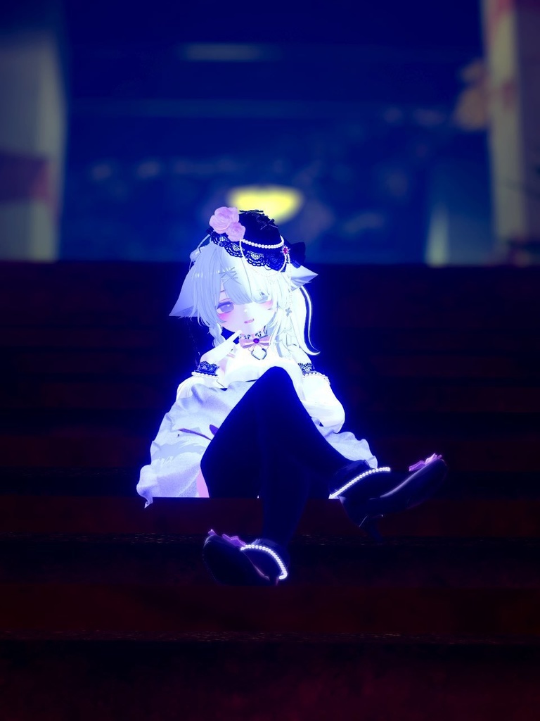 Nocturne Rose|透け感マテリアル追加🌹【14アバター対応】