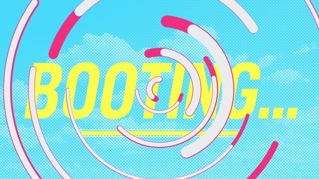 【配信用素材】爽やかな配信待機画面 ループ対応