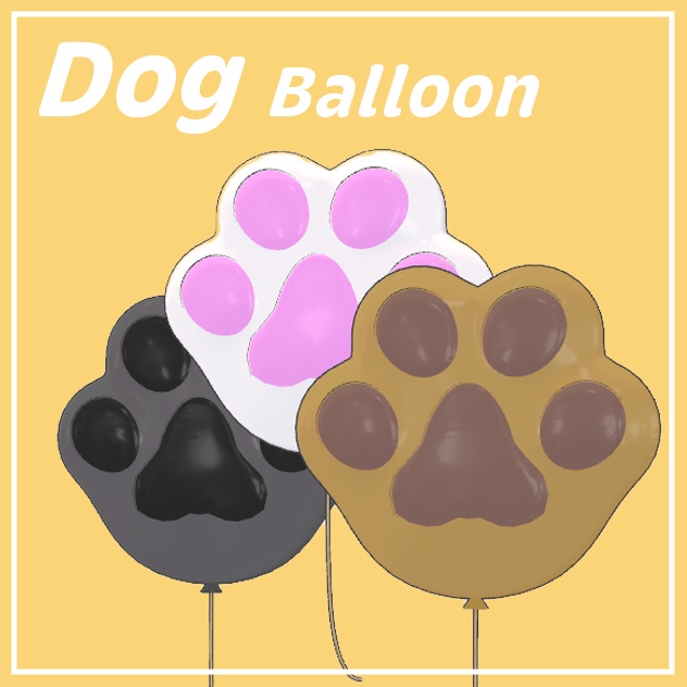Dog Balloon【まめひなた専用】