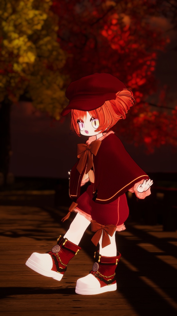 秋マント -aki cape-