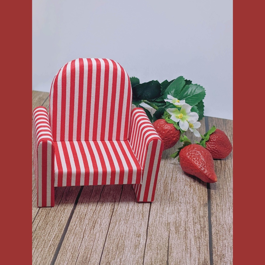 【10-11cm/オビツ11 size】ひとりじめソファ - pop -