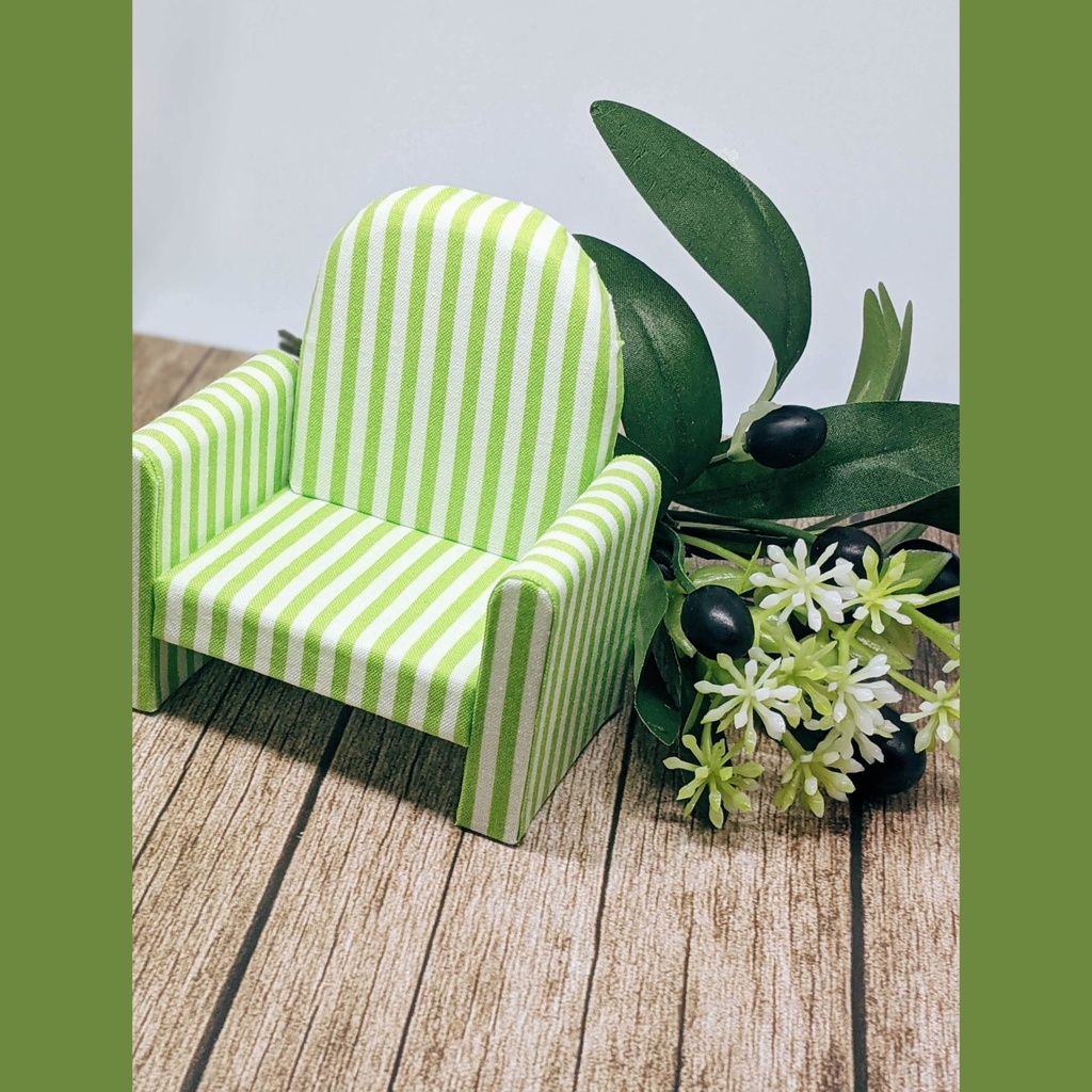 【10-11cm/オビツ11 size】ひとりじめソファ - pop -