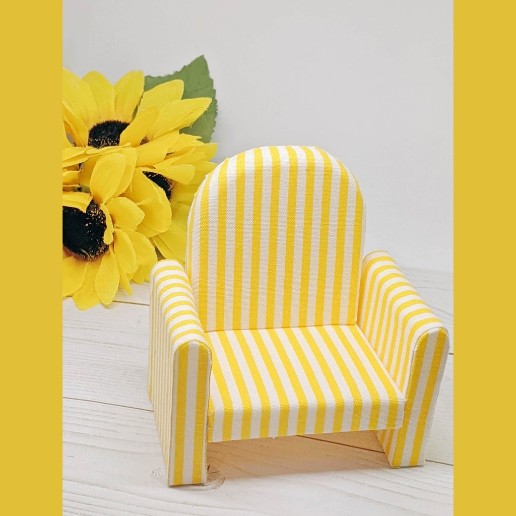 【10-11cm/オビツ11 size】ひとりじめソファ - pop -