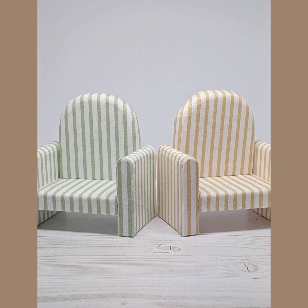 【10-11cm/オビツ11 size】ひとりじめソファ - sweet -