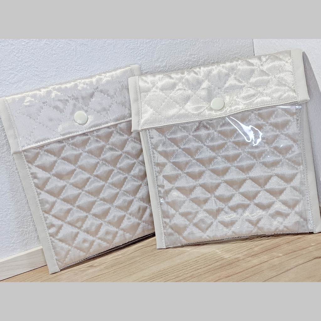 よくみえるポーチ - milk -