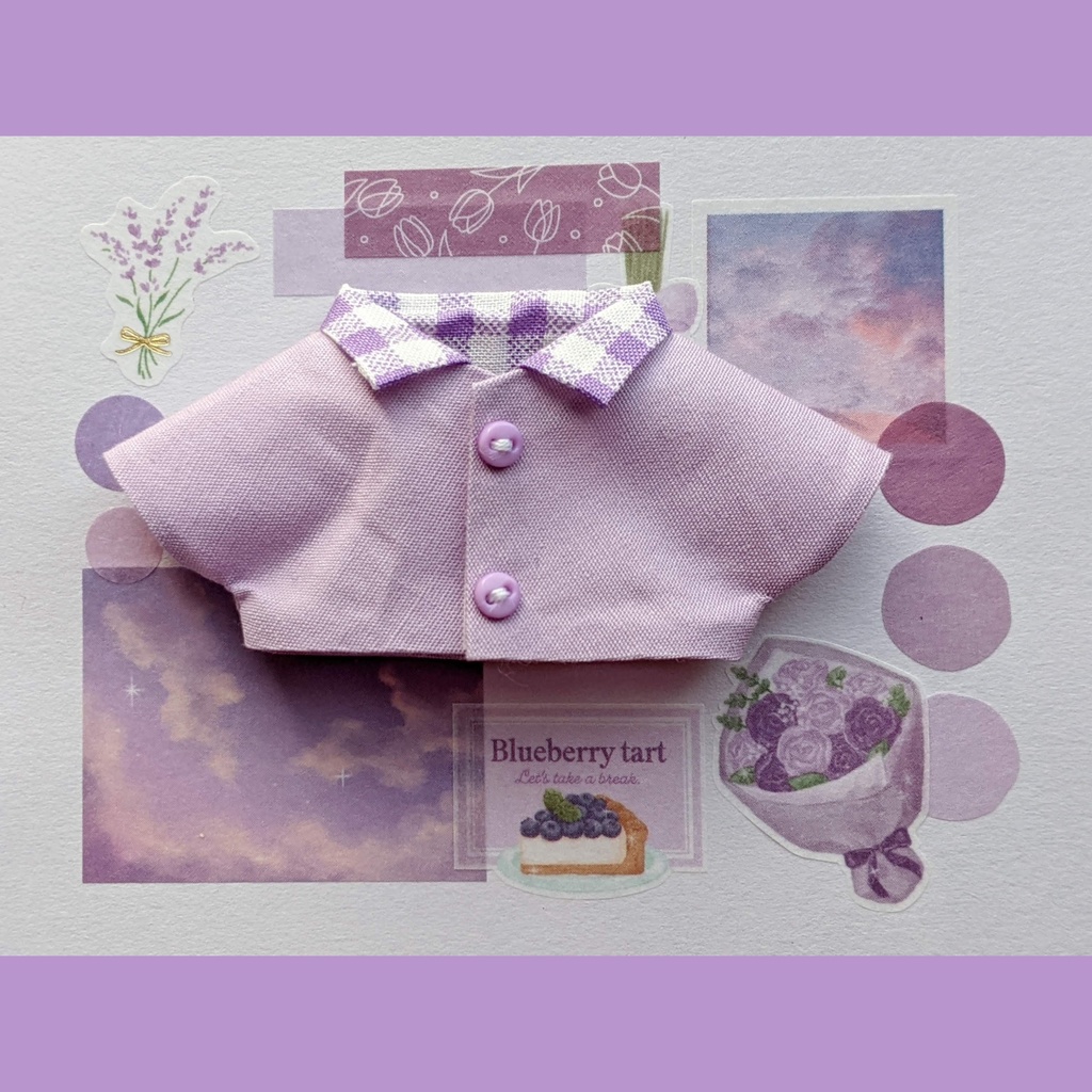 【10cm size】いろいろカラーシャツ