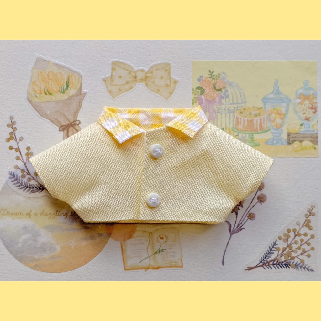 【10cm size】いろいろカラーシャツ