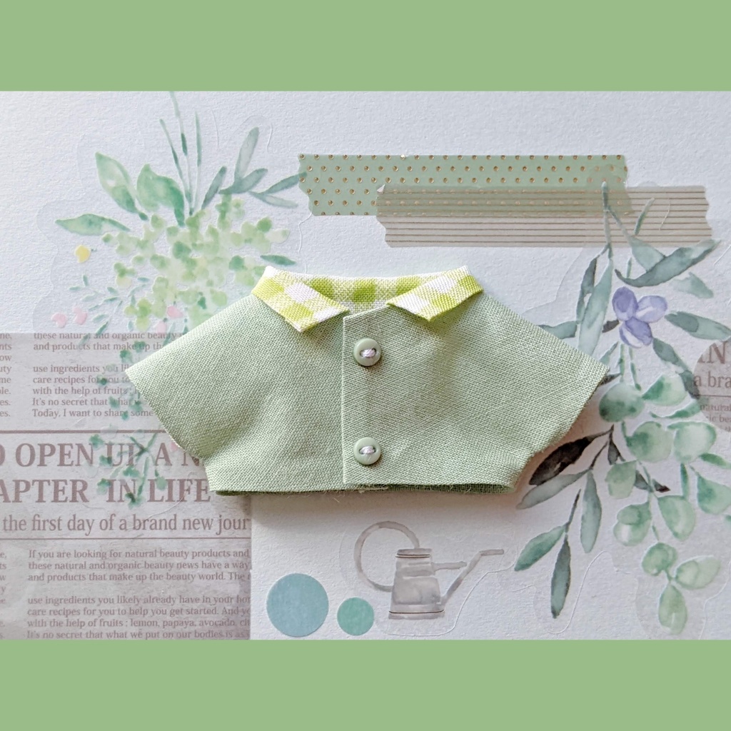 【10cm size】いろいろカラーシャツ