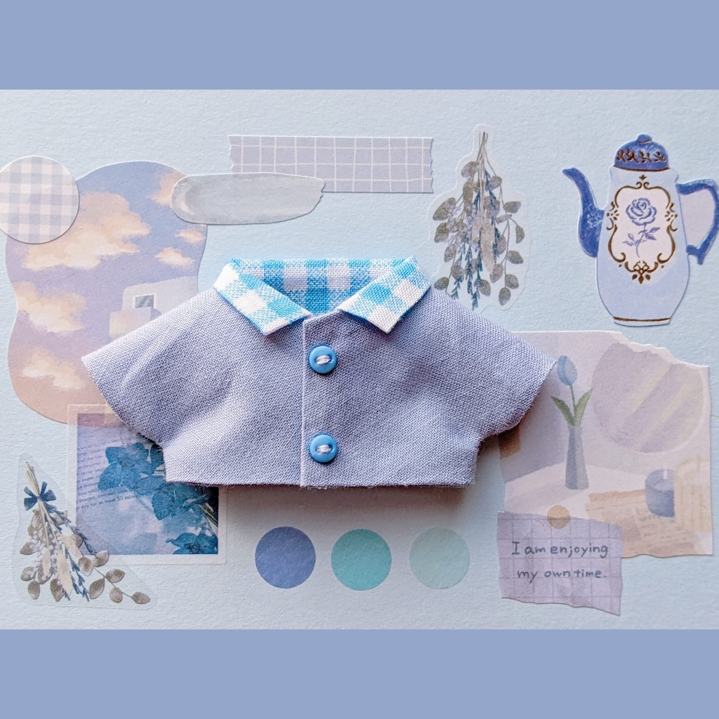 【10cm size】いろいろカラーシャツ