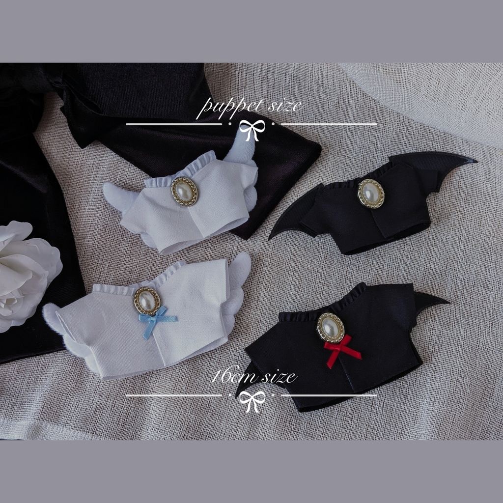 【puppet / 16cm size】てんしとあくまシャツ