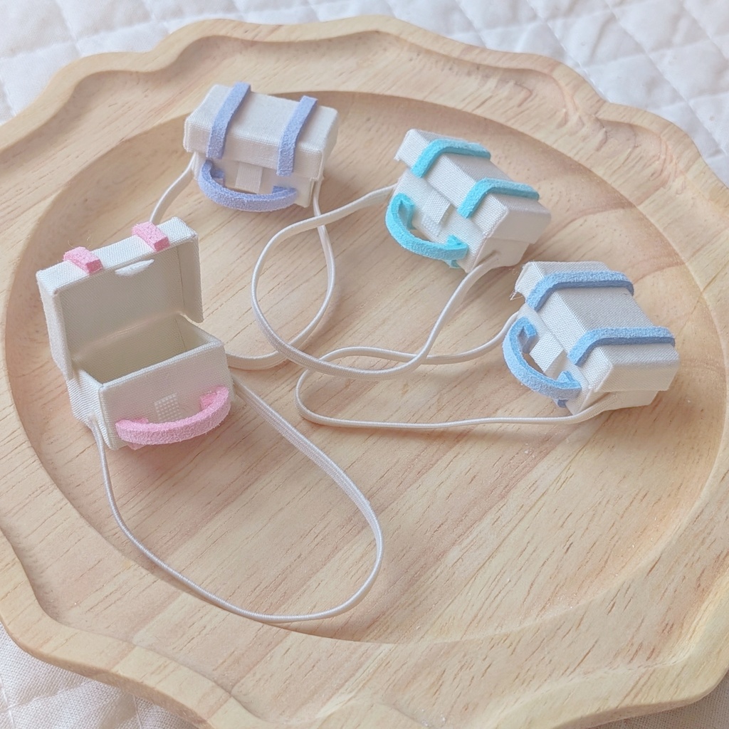 【Free size】君と旅するトランクポシェット - pastel -