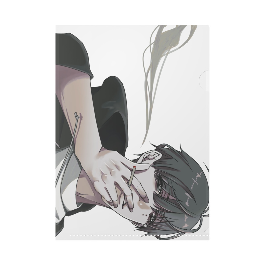 タバコ男子 クリアファイルA4