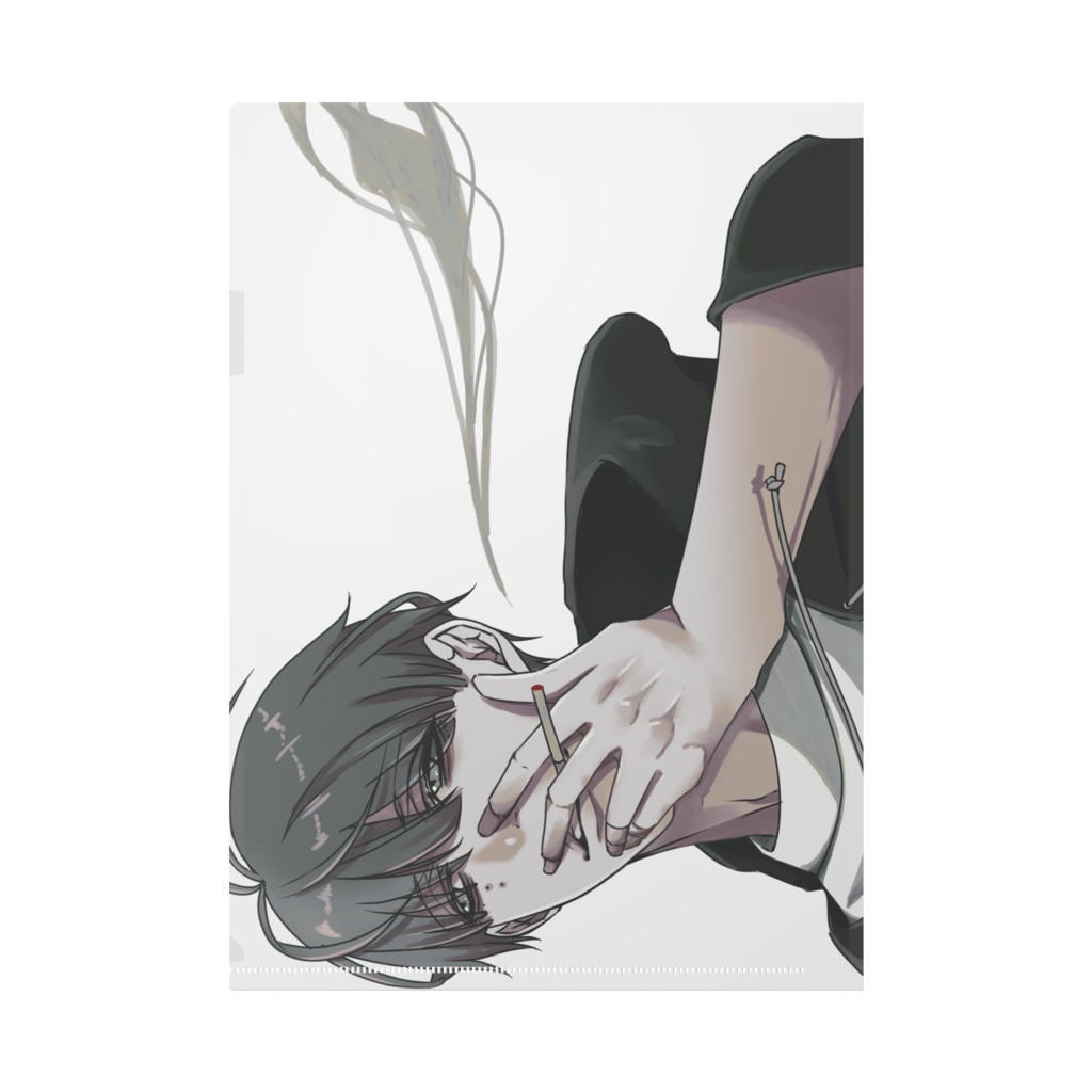 タバコ男子 クリアファイルA4