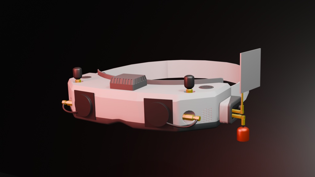 fpvgoggle HDzero model v0.1