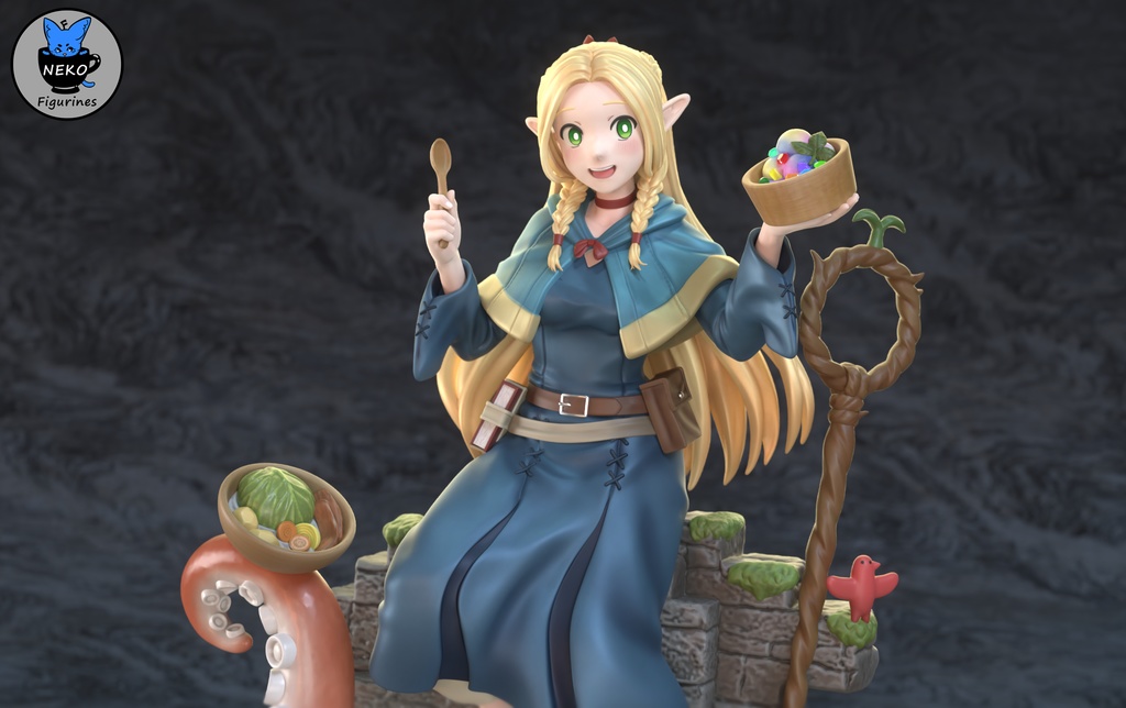 Marcille / マルシル・ドナトー (3Dプリント用STLデータ)