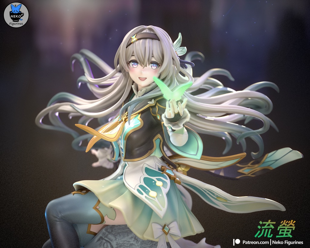 Firefly ホタル 崩壊:スターレイル (3Dプリント用STLデータ)