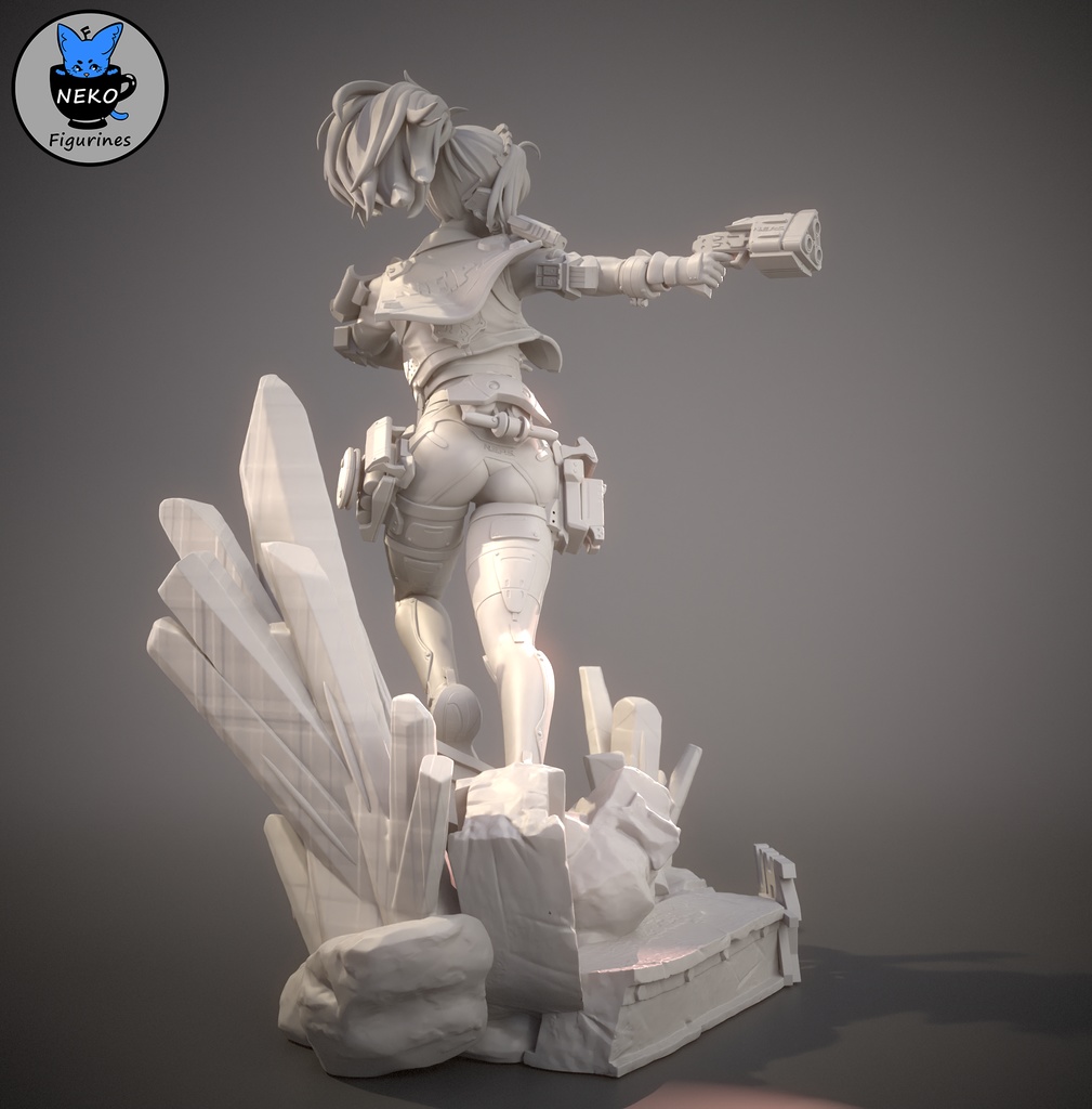 Zhuyuan 朱鳶 ゼンゼロ/ZZZ (3Dプリント用STLデータ