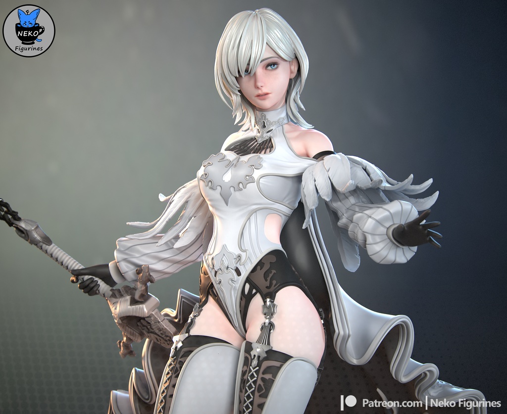 10H Nier (3Dプリント用STLデータ)