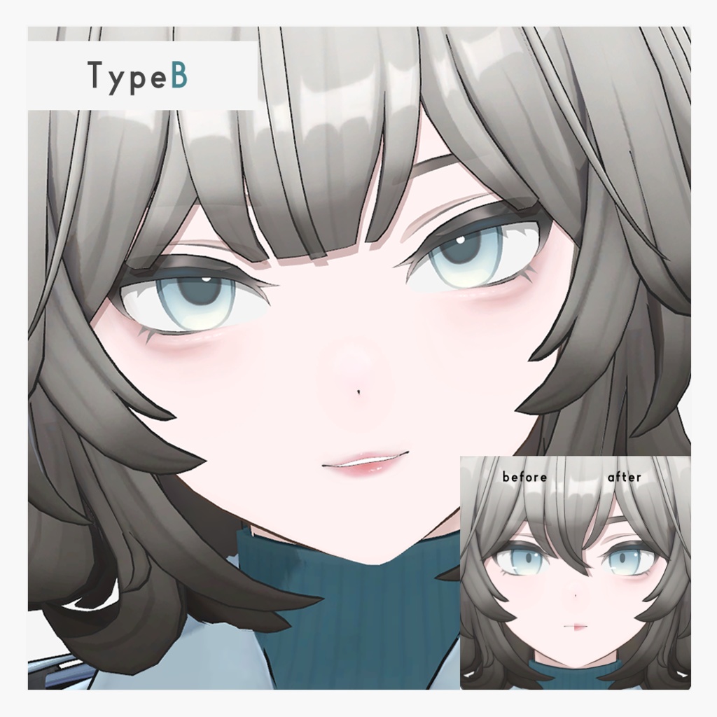 【ヒビキ専用】MAKEUP TEXTURE【3ccolor】