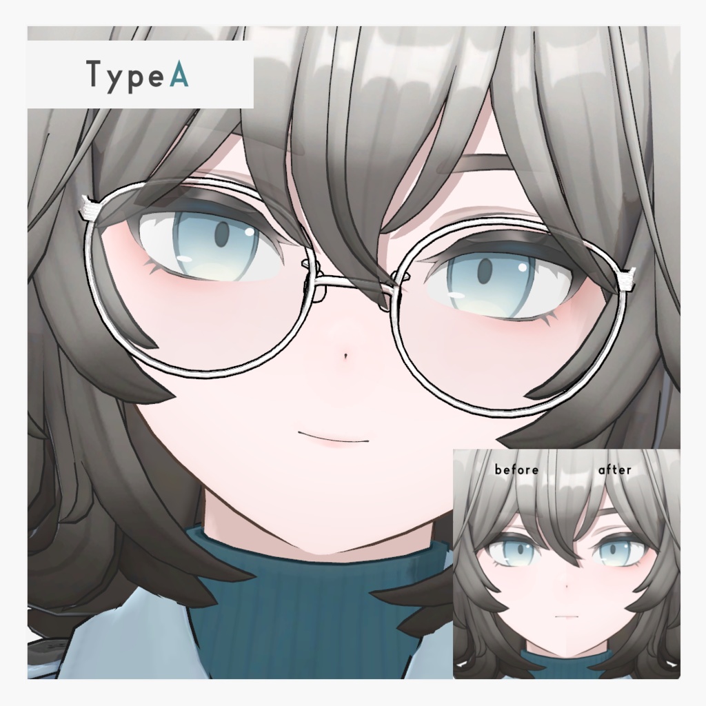 【ヒビキ専用】MAKEUP TEXTURE【3ccolor】