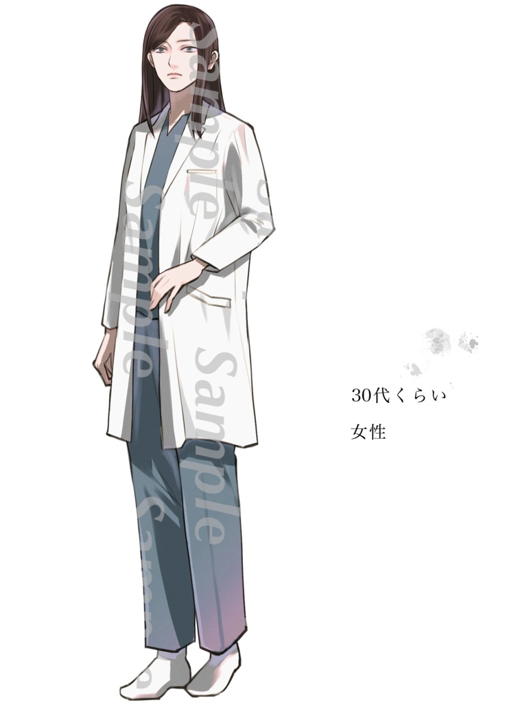 様々な年代のモブNPC立ち絵セット