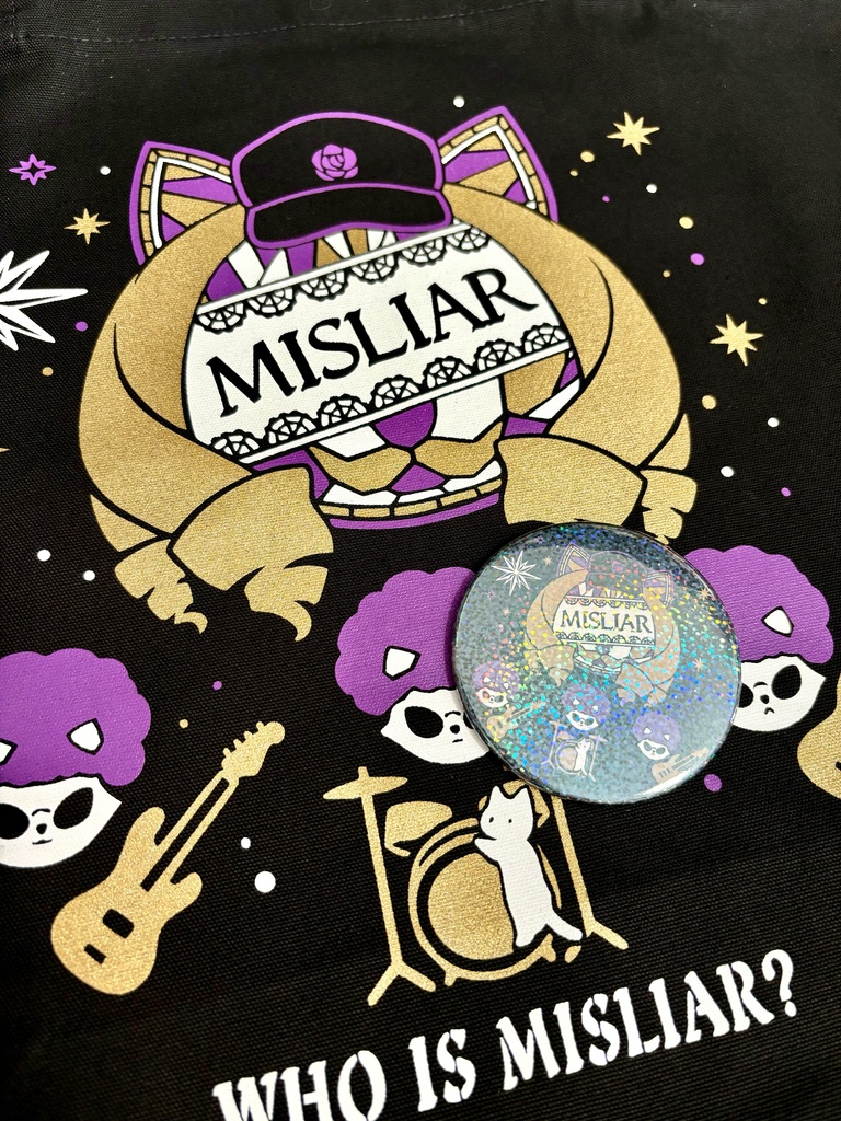 【単品】WHO IS MISLIAR? BIGサイズトートバッグ