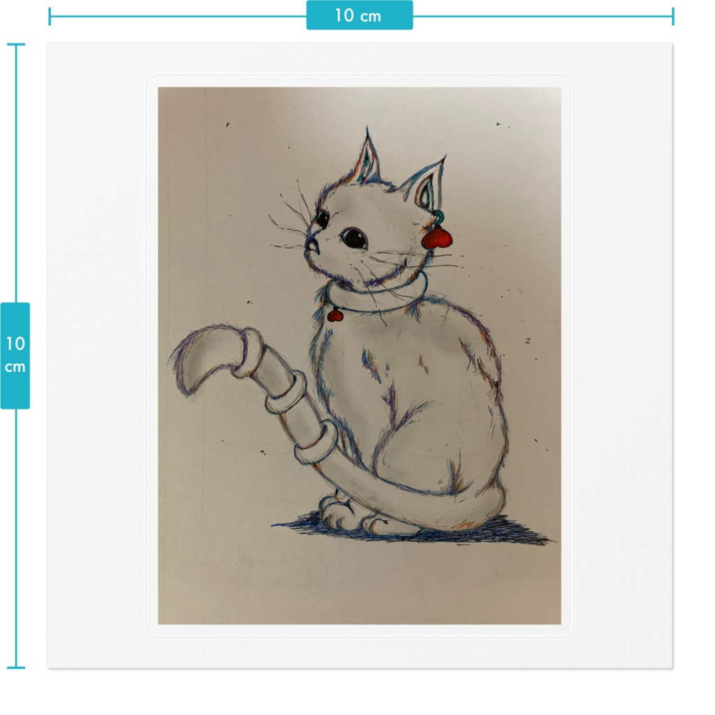 姫五郎ステッカー