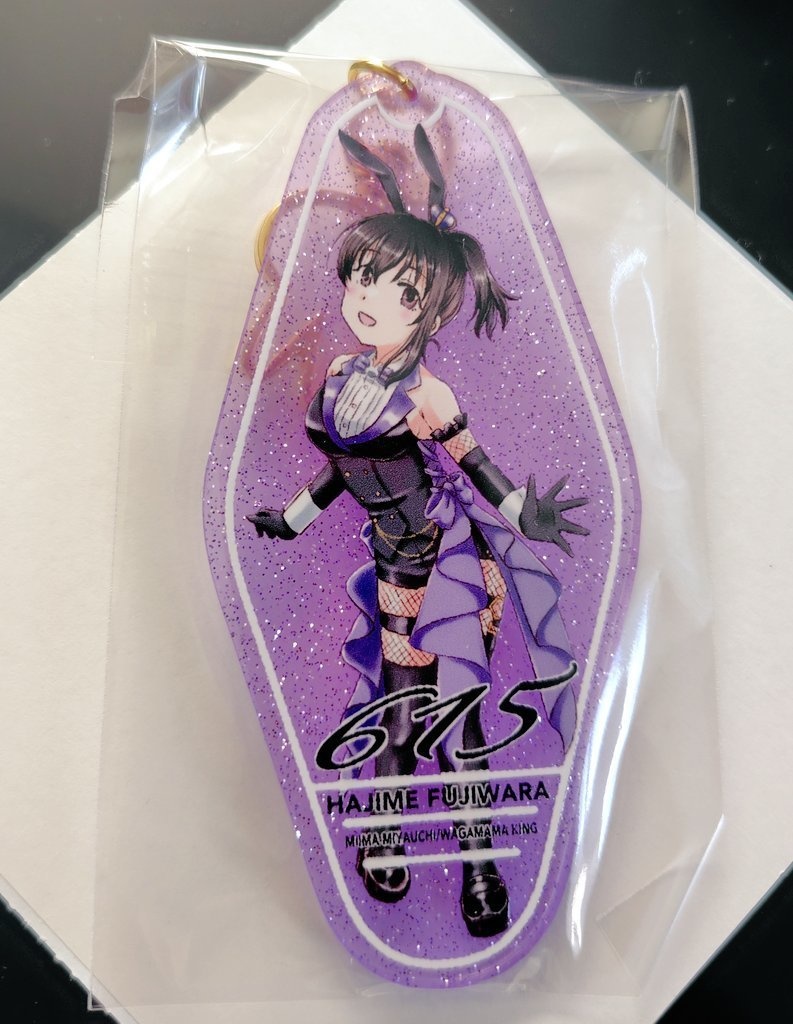 藤原肇バニー衣装アクリルキーホルダー