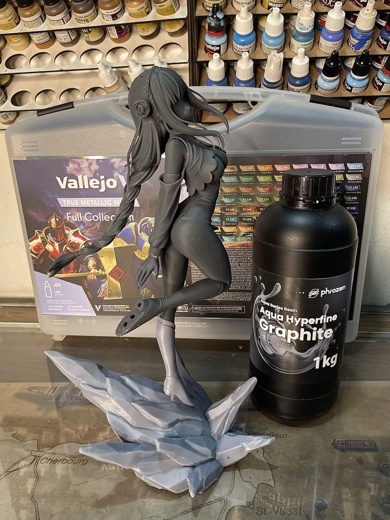 Emilia - Re:Zero - Figure for 3D Printing