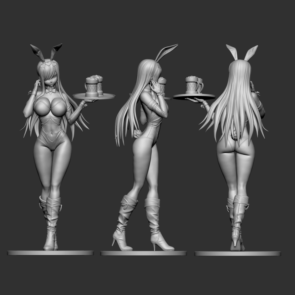 Erza - Fairy Tail - Figure for 3D Printing