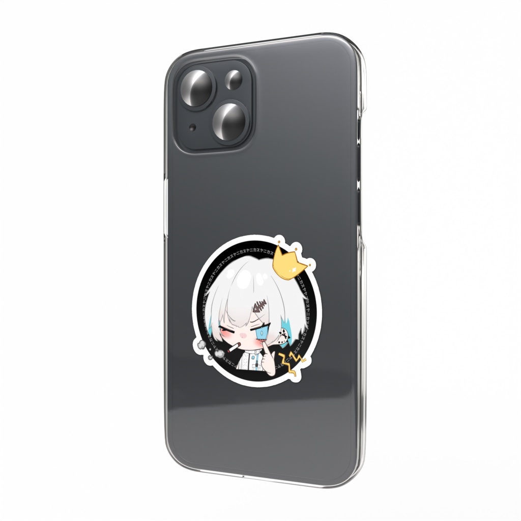 ヤニイカ スマホステッカー