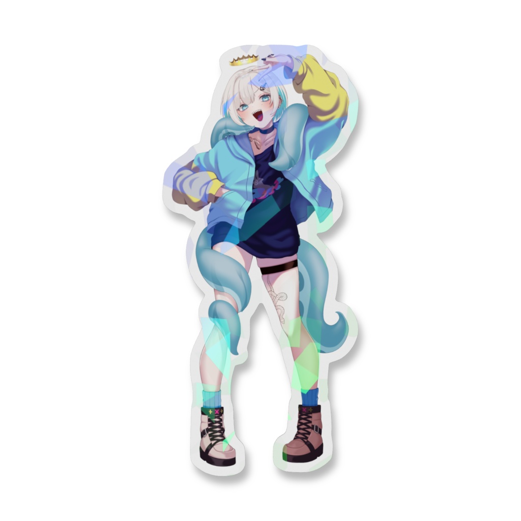 〖常設〗ホログラムスマホステッカー〖キービジュアル公開記念グッズ〗