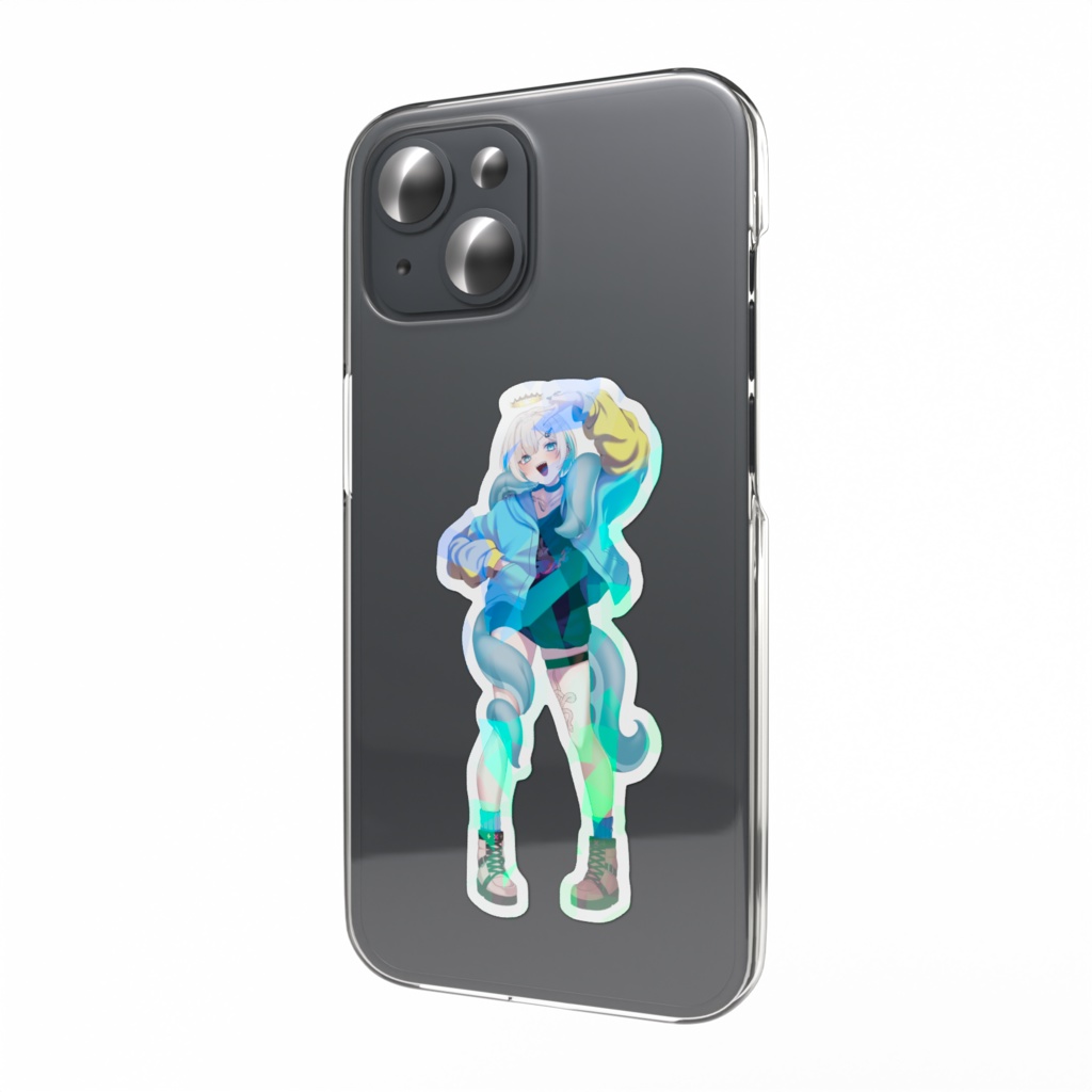 〖常設〗ホログラムスマホステッカー〖キービジュアル公開記念グッズ〗