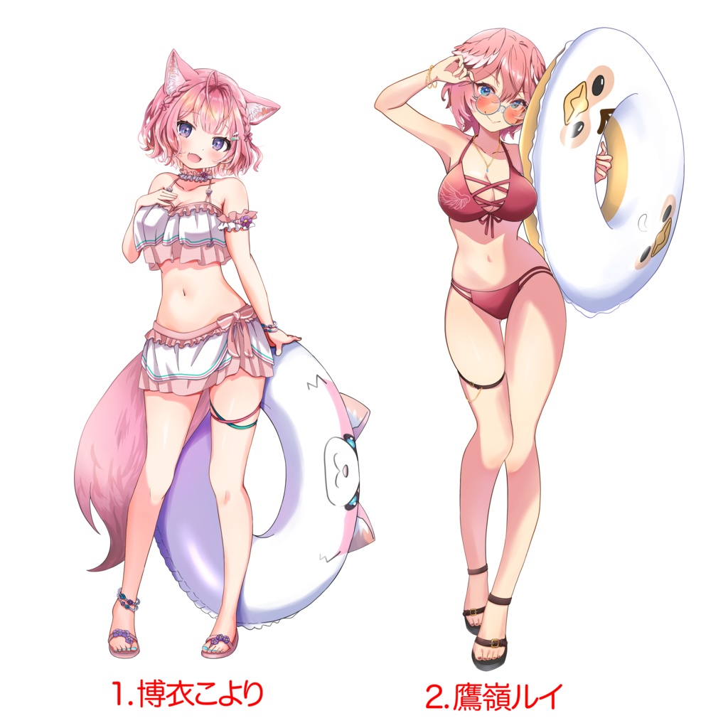 hololive 水着アクリルスタンド