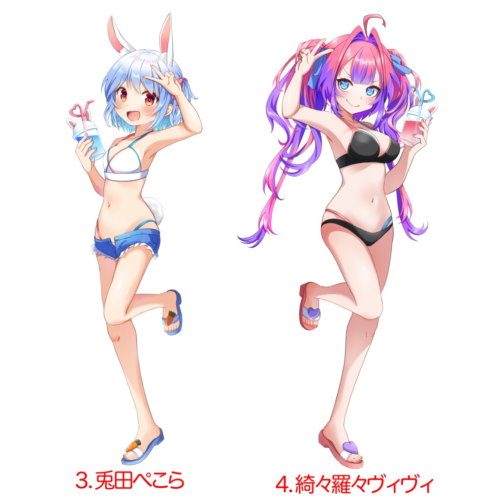 hololive 水着アクリルスタンド